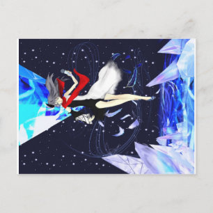 Post Card -anime character like-