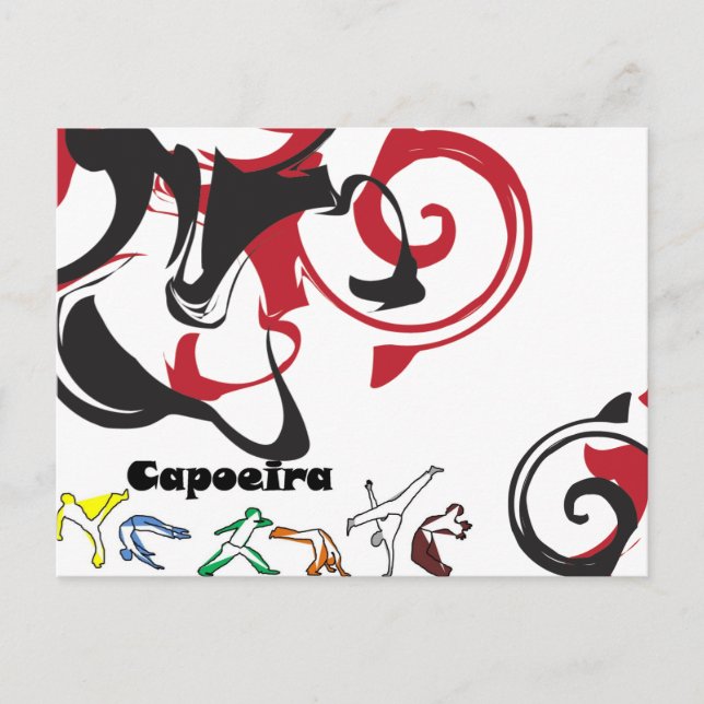 post card capoeira martial arts (Front)