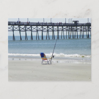 Post card fishing at Oak Island Beach