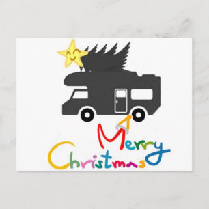 *POST CARD* FOR THE HAPPY R.V. HOLIDAYS HOLIDAY POSTCARD