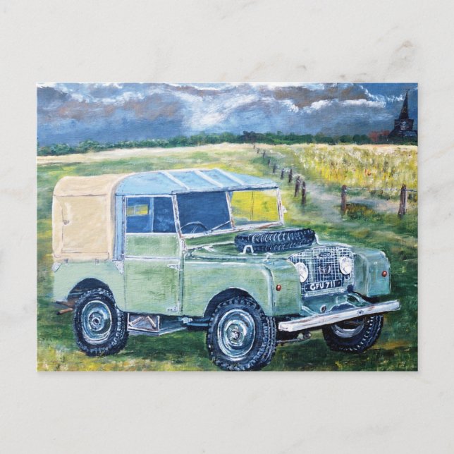 Post Card "FREYA" The 80" Truck Cab (Front)