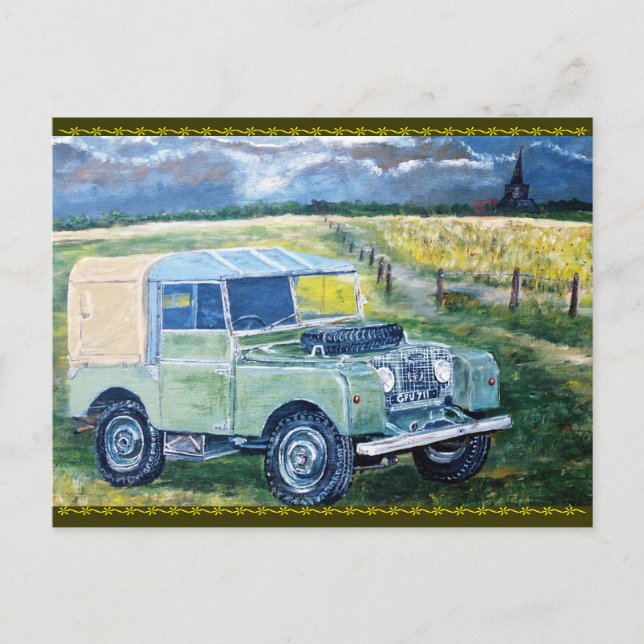 Post Card "FREYA" The Series 1 Truck Cab (Front)