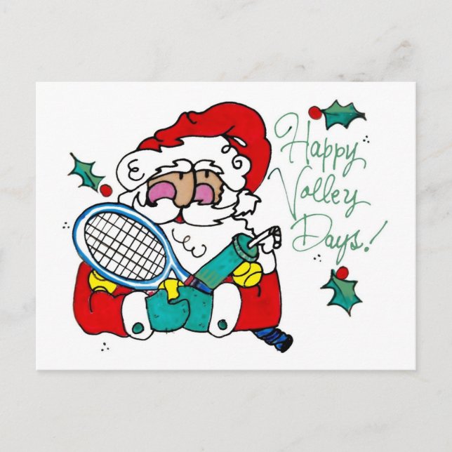 Post Card -Happy Volley Days (Front)