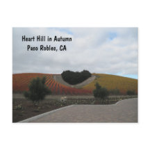 Post Card: Heart Hill in Autumn, Paso Robles