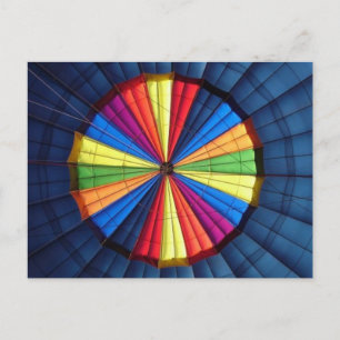 Post Card Inside Hot Air Balloon