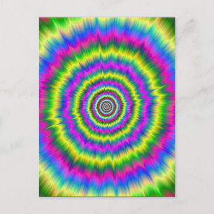Post Card  Neon Explosion