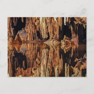 Post Card of Luray Caverns in VA.