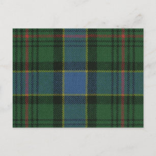 Post Card Ogilvie Hunting Ancient Tartan
