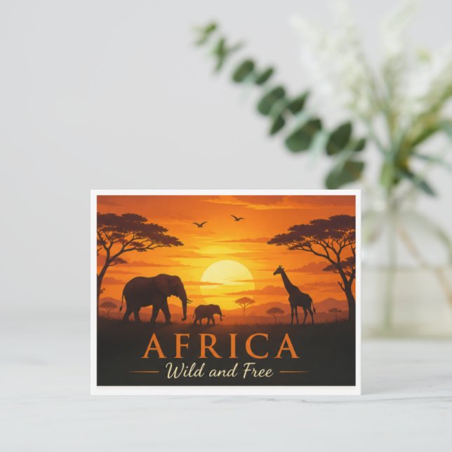 Post card safari (Standing Front)
