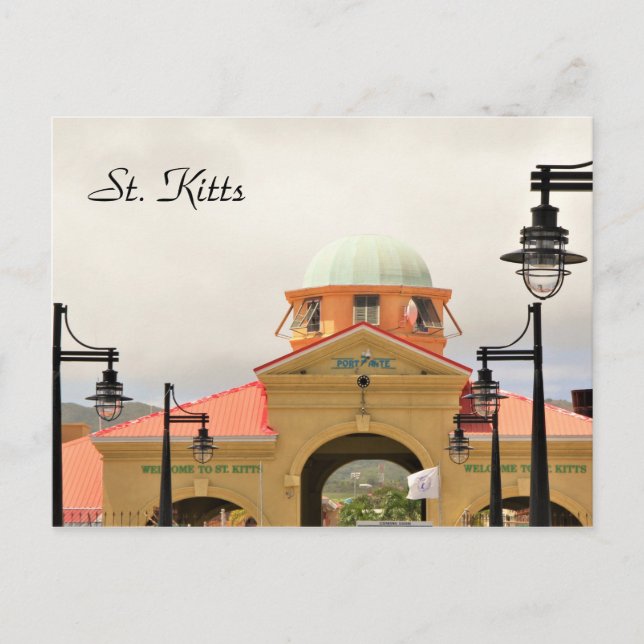 Post Card,  St. Kitts Postcard (Front)