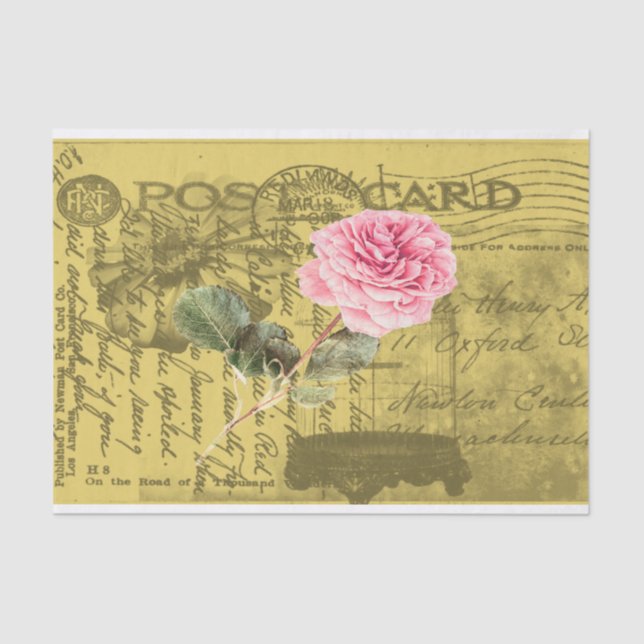 Post card tissue paper (Front)