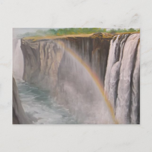 Post Card Victoria Waterfalls (Front)