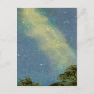 Post Card With Milky Way
