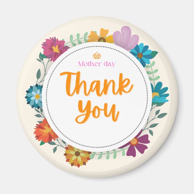 Post cards geft funy for mother day magnet (Front)