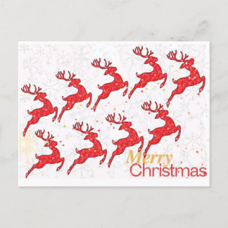 Post Cards - Nine Reindeers