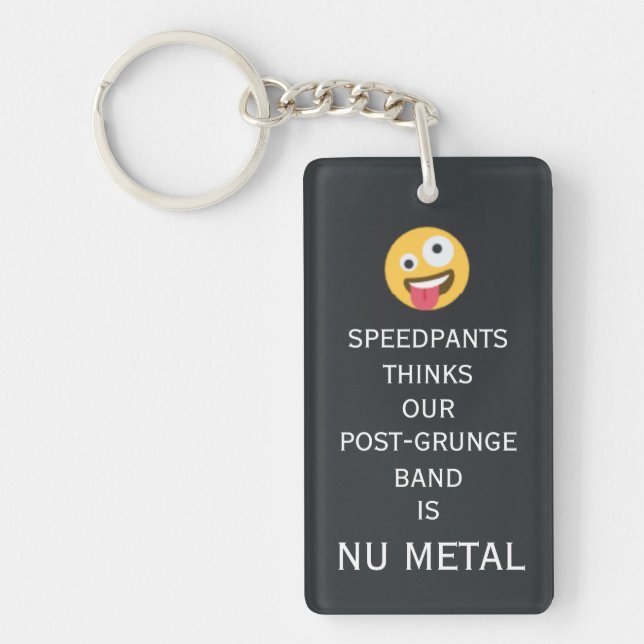 Post-Grunge / Nu Metal Keychain (Front)