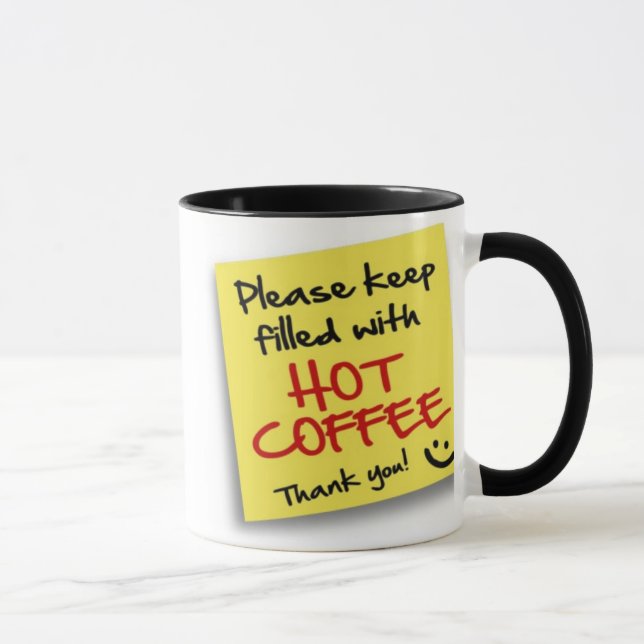 Post HOT COFFEE - mug (Right)