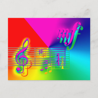 Post It Loud Postcard