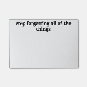 post-it notes