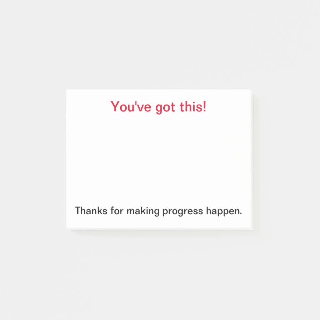 Post-It® Notes, 4" x 3" Post-it Notes (Front)