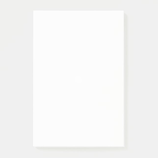 Post-It® Notes, 4" x 6" Post-it Notes (Front)