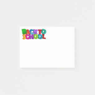 Post-it-Notes-Back To School Post-it Notes