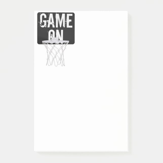 Post-it-Notes-Basketball Post-it Notes (Front)