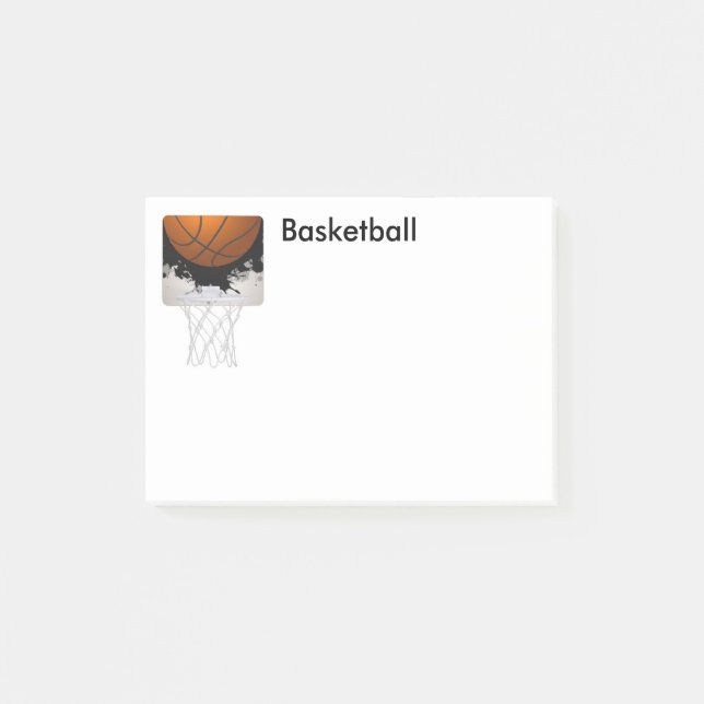 Post-it-Notes-Basketball Post-it Notes (Front)