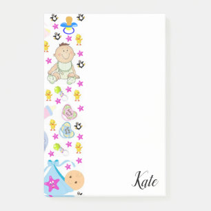 Post-it Notes Binky Pacifiers