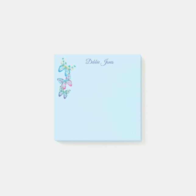 Post-it-Notes-Butterflies Post-it Notes (Front)