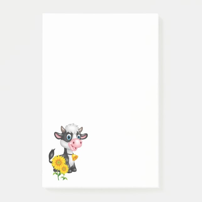 Post-it-Notes-Country Cow Post-it Notes (Front)