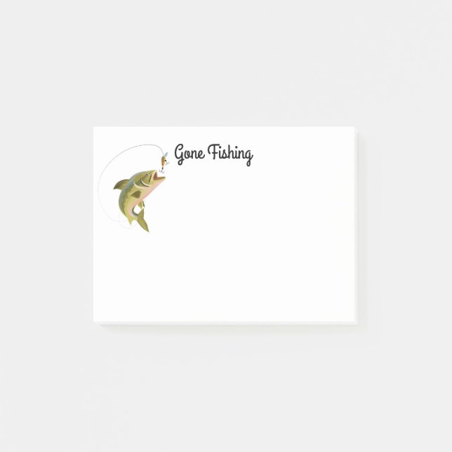 Post-it-Notes-Fishing Post-it Notes (Front)