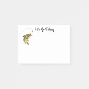 Post-it-Notes-Fishing Post-it Notes