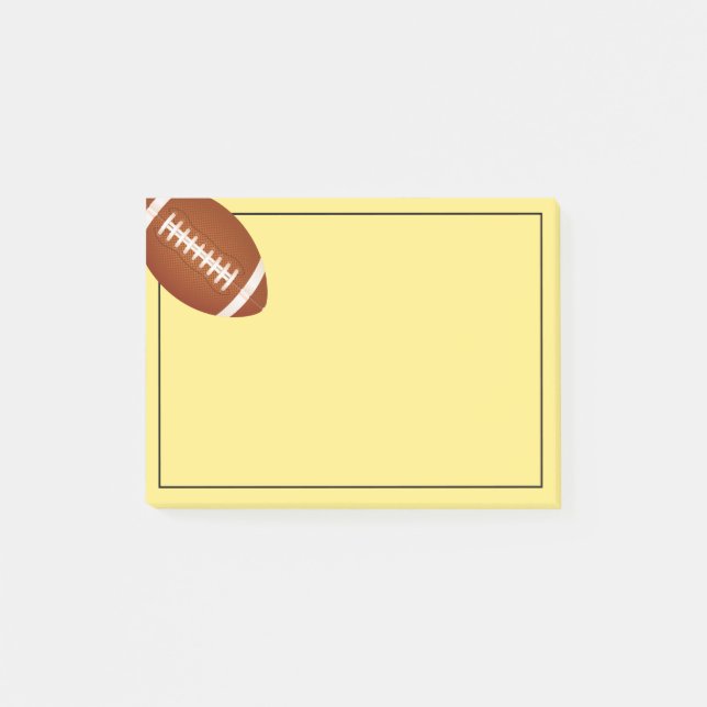 Post-it-Notes-Football Post-it Notes (Front)
