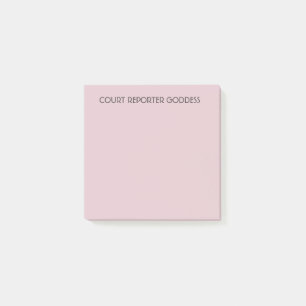 Post-It Notes for Court Reporters