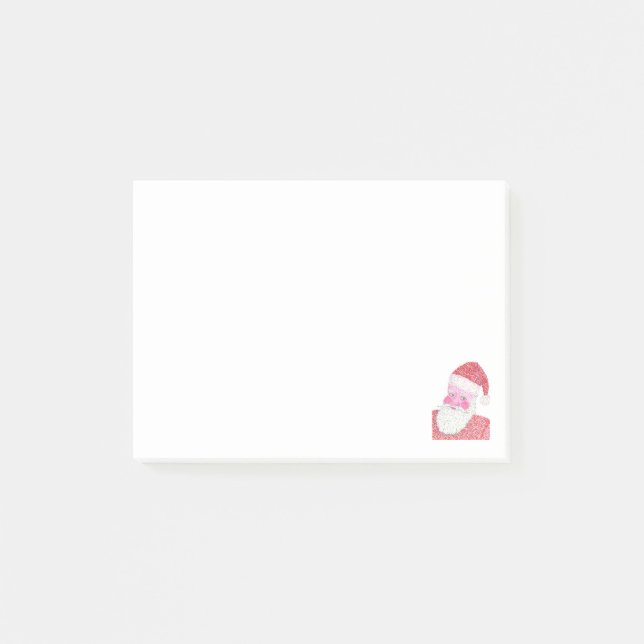 Post It Notes from Pointillism Santa Claus (Front)