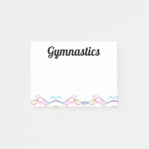Post-It Notes - Gymnastics 4" x 3"