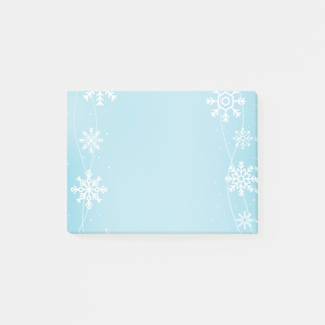 Post-it-Notes-Holiday Snowflakes Post-it Notes (Front)