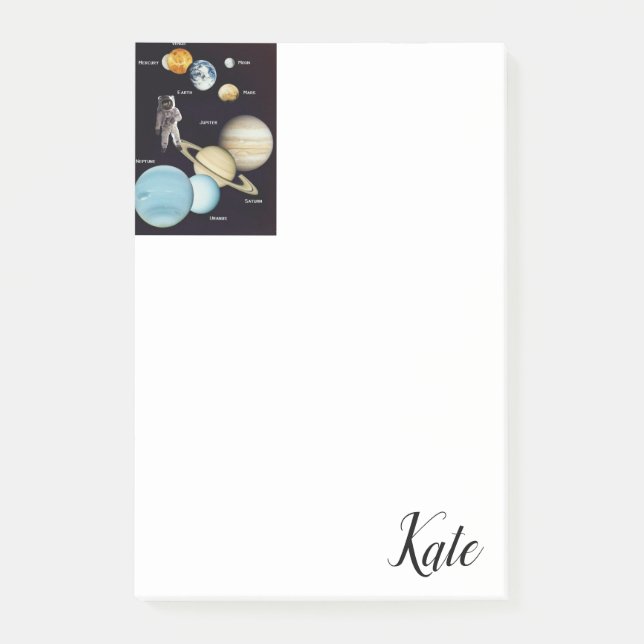 Post-it Notes Planets (Front)