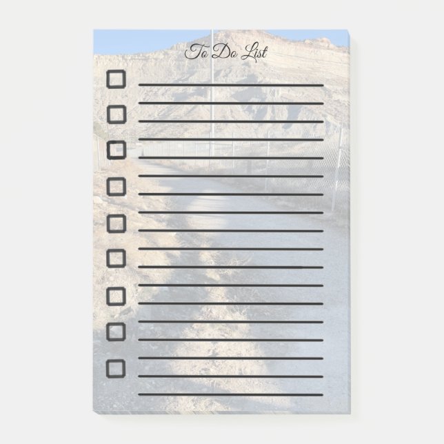 Post-It Notes Side Trail (Front)