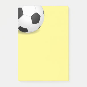 Post-it-Notes-Soccer Ball Post-it Notes