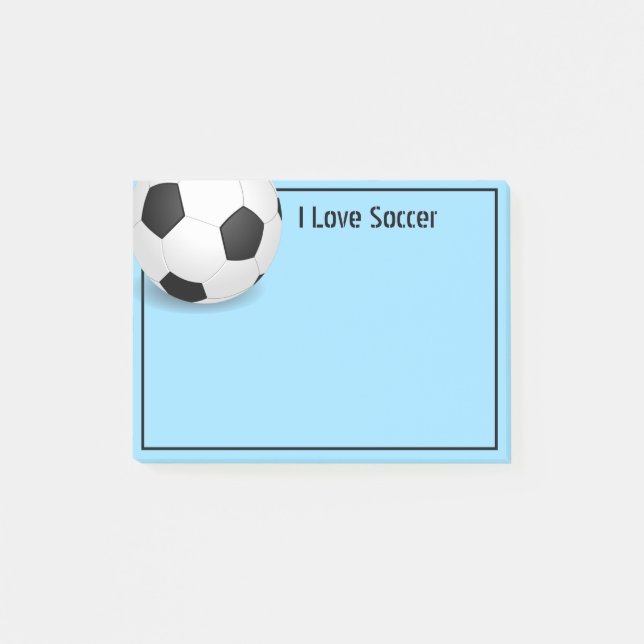Post-it-Notes-Soccer Ball Post-it Notes (Front)