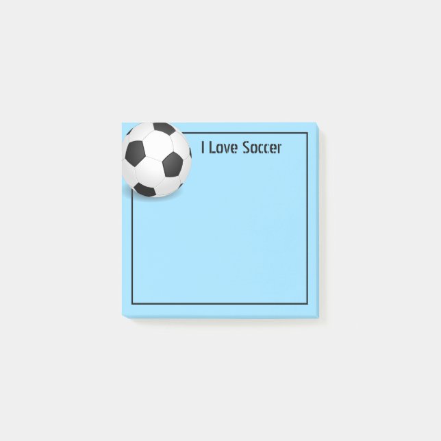Post-it-Notes-Soccer Ball Post-it Notes (Front)
