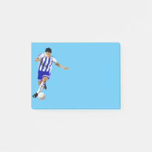 Post-it-Notes-Soccer Player Post-it Notes