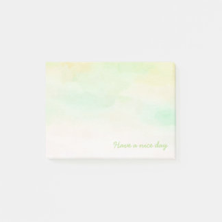 Post-it® notes watercolor soft colors