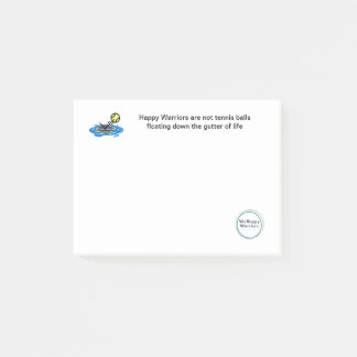 Post It Notes - We Are Not Tennis Balls Quote