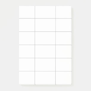 Post it Notes with lines to Organise your Ideas
