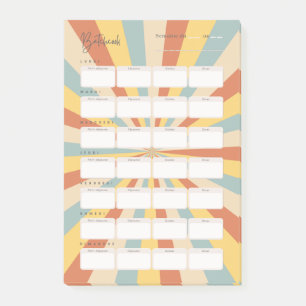 Post-it® Post-It Menu Scheduler Post-it Notes