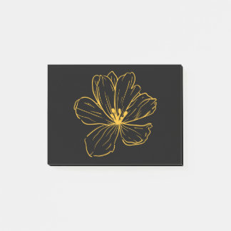 Post-it® Small yellow flower - Kook Art Post-it Notes