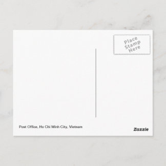 Post Office building in Ho Chi Minh, Vietnam Postcard